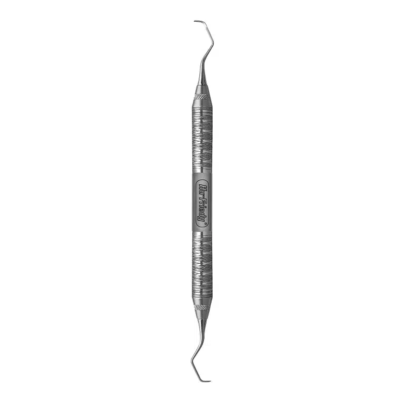 La CURETA DE GRACEY SG7/86 es un raspador dental de acero inoxidable de doble punta con agarre texturizado y puntas en &aacute;ngulo, perfecto para procedimientos precisos como la cureta periodontal o el uso de curetas Gracey de Hu-Friedy.